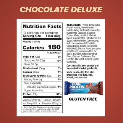Pure Protein Bars, High Protein