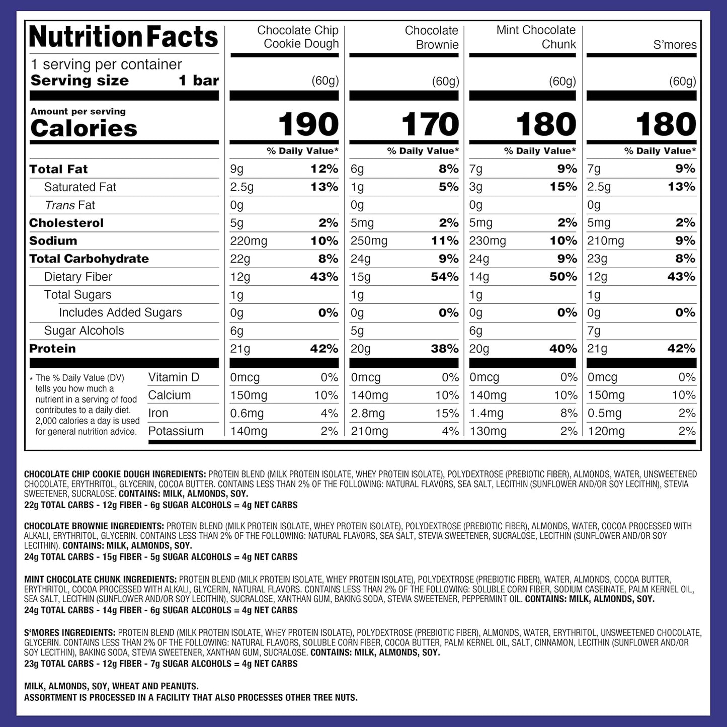 Quest Nutrition Ultimate Variety Pack Protein Bars